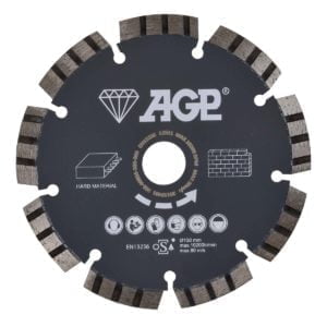 Diamantový řezný kotouč 150mm AGP
