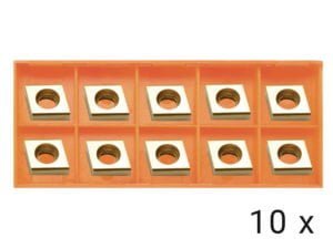 Karbidové břitové destičky rovné 10x (EB12)