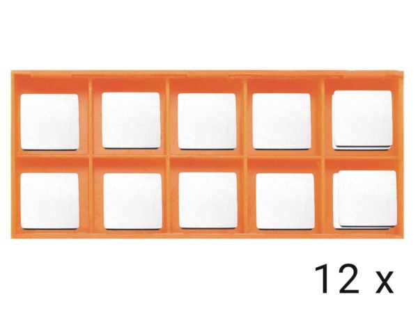 Karbidové břitové destičky rovné 12x (EB24R)