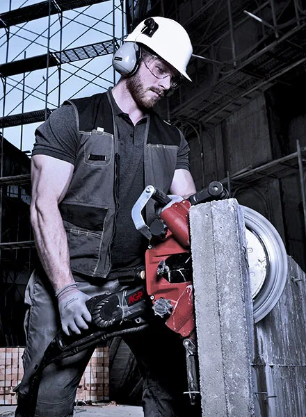 Řezání a broušení betonu