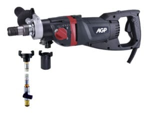 Diamantová jádrová vrtačka na sucho i mokro s mikropříklepem AGP DDC5